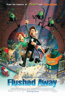 Flushed Away Poster